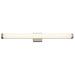 Mio 38"W ADA Brushed Nickel Linear LED Bath Light With Opal Acrylic Sh