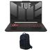 ASUS TUF Gaming A15 (2023) Gaming/Entertainment Laptop (AMD Ryzen 7 7735HS 8-Core 15.6in 144Hz Full HD (1920x1080) GeForce RTX 4050 64GB DDR5 4800MHz RAM Win 11 Home) with Atlas Backpack