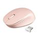 2Pcs Pink 1600DPI 2.4GHz Wireless Optical Mouse Mice & USB Receiver for PC Laptop Computer