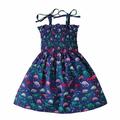 ZRBYWB Toddler Baby Girl Dresses Casual Sleeveless Straps Cute Floral Princess Sundress Summer Clothes Outfits 12 Months 5 Years Baby Girl Clothes