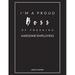 Pre-Owned I Am A Proud Boss of Freaking Awesome Employees: 2020 Monthly & Weekly Planner Size 8.5x11 Appreciation Gift for Boss Thank you Leaving New Year Christmas Paperback