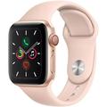 Restored Apple Watch Series 5 40mm GPS + Cellular Gold Aluminum Case - Pink Sand Sport Band