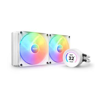 NZXT 280mm Kraken Elite RGB All-in-One Liquid CPU Cooler (White, 2023) RL-KR28E-W1