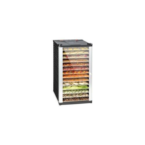 Klarstein Fruit Jerky 14 Dörrautomat 1000W 30 bis 70 °C 14 Etagen LC-Display Schwarz