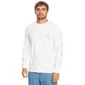 QUIKSILVER Omni Logo - Long Sleeve T-Shirt for Men Bianco