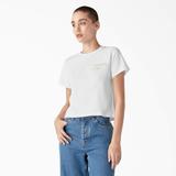 Dickies Women's Graphic T-Shirt - White Size XS (FSR90)