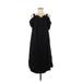 BCBGMAXAZRIA Cocktail Dress - Shift: Black Print Dresses - Women's Size Small