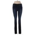Genetic Denim Jeans - Mid/Reg Rise: Blue Bottoms - Women's Size 30 - Dark Wash