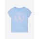 Ralph Lauren Kids Girls Logo T-shirt In Blue Size US L - UK 12 - 14 Yrs