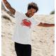 Rapanui Men's Crab T-shirt Size: XXXXL White Certified Organic Cotton Printed T-shirt