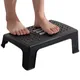 Chaise ergonomique avec rouleau de massage repose-pieds sous le bureau assistance jambe