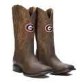 Men's Brown Georgia Bulldogs Western Boots