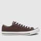 Converse all star ox trainers in brown