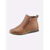 Stiefelette ANDREA CONTI, Damen, Gr. 42, braun (cognac), Leder, Glattleder, Rindsleder, sportlich, Schuhe
