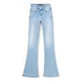 Replay Damen Jeans Schlaghose Newluz Flare Comfort-Fit mit Power Stretch, Blau (Light Blue 010), W29 x L32