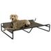 Veehoo Original Cooling Elevated Dog Bed Raised Dog Cot with Washable Mesh XX-Large Brown