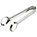 1Pc Stainless Steel Bread Tong Multifunction Food Clip Kitchen Serving Tongs for Eggs Cookies Barbecue (Silver)