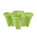 Stackable Vertical Flower Plant Pot Plastic Tiered Stackable Planter Herb Garden Planter Used for Strawberries Herbs