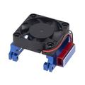 1:10 Aluminum ABS Power Hobby Cooling Fan Heat Sink Cooler Dedicated For TRAXXAS Slash 4X4 2WD for Brushless ESC Spare Part Accessory