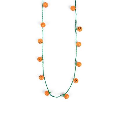 Light Up Pumpkin Necklace