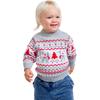 Baby / Toddler Grey Llama Sweater