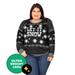 Women's Let it Snow Light Up Plus Size Ugly Christmas Sweater