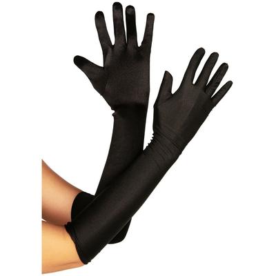 Long Black Gloves