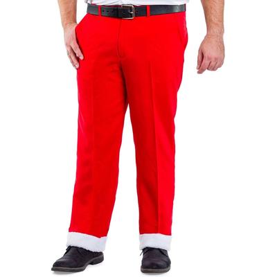 Furry Santa Big and Tall Suit Pants