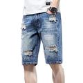 Men's Casual Cargo Hiking Shorts Denim Mens Shorts Mens Denim Shorts,A,31