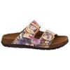 Pantolette ROHDE "Rodigo", Damen, Gr. 37, gold (gold, multi), Leder, klassisch, Schuhe, Keilabsatz, Sommerschuh, Schlappen mit Softfußbett, Topseller