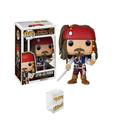 Funkoo - Pirates of the Caribbean Captain Jack Sparrow #172 Vinyl Figure birthday gift collectible ornaments pop !ï¼ˆ+Plastic protective shellï¼‰