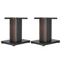 Uxcell Wood Grain Speaker Stands 11.8 (30cm) Universal Speaker Stand Hollowed Stands Enhanced Audio Listening 1 Pair