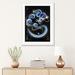 East Urban Home 'Guardian Blue Dragon' - Print Paper/Metal in Black/Gray/White | 32 H x 24 W x 1 D in | Wayfair E6A8348A5D704BDEA75619076115D4AD