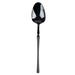 Ecoquality Modern Disposable Plastic Soup Spoons Infinity Collection 320 Guests in Black | Wayfair EQ3770-320