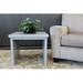 Forest Designs Coffee Table Wood in White | 20 H x 24 W x 24 D in | Wayfair 2424-OW