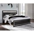 Signature Design by Ashley Kaydell Queen Panel Bed Wood & /Upholstered/Metal & /Polyester/Metal | 53 H x 64 W x 85 D in | Wayfair B1420B21