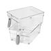 OGGI Neat Set of 2 Storage Bins Plastic | 6.75 H x 4.25 W x 11.75 D in | Wayfair 5158.