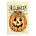 Stupell Industries Happy Halloween Jack-o-Lantern by Stephanie Workman Marrott Graphic Art in Orange | 15 H x 10 W x 0.5 D in | Wayfair