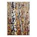 Stupell Industries Autumn Birch Trees Abstract Leaves Wall Plaque Art By Jen Seeley-au-762 in Brown/Gray | 15 H x 10 W x 0.5 D in | Wayfair