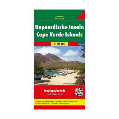 Freytag & Berndt Autokarte Kapverdische Inseln/ Cape Verde Islands / Cap-Vert / Cabo Verde / Capo Verde