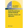 Nodal Discontinuous Galerkin Methods - Jan S. Hesthaven, Tim Warburton