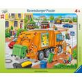 Ravensburger 06346 - Müllabfuhr Rahmenpuzzle, 35 Teile Puzzle - Ravensburger Verlag