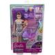 Barbie Skipper Babysitters Inc. Puppe mit Kinderwagen, Baby & Zubehör - Mattel