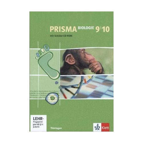 PRISMA Biologie 9/10. Ausgabe Thüringen, m. 1 CD-ROM / Prisma Biologie, Ausgabe Thüringen