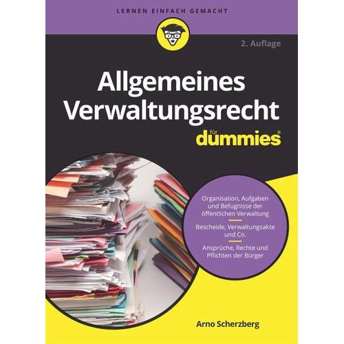 Allgemeines Verwaltungsrecht für Dummies – Arno Scherzberg