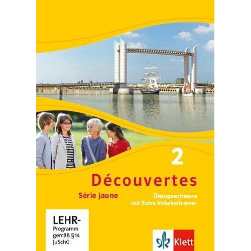 Découvertes. Série jaune (ab Klasse 6). Ausgabe ab 2012 – Übungssoftware mit Extra-Vokabeltrainer. Bd.2, 1 CD-ROM – Klett