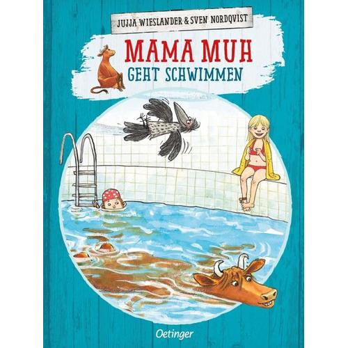 Mama Muh geht schwimmen / Mama Muh Bd.11 – Jujja Wieslander