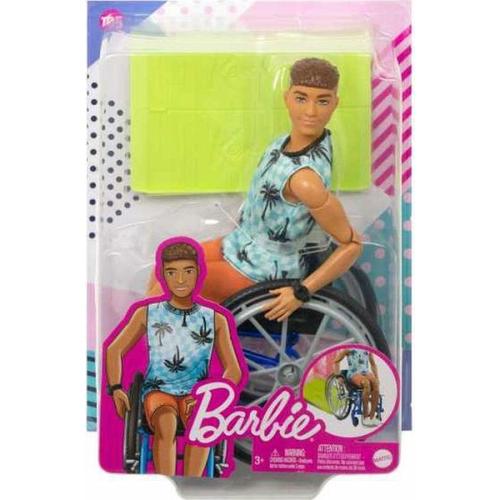 Barbie Ken Fashionistas Puppe im Rollstuhl – Mattel
