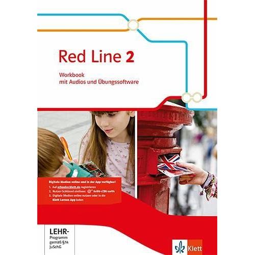 Red Line 2. Workbook mit Audios und Übungssoftware Klasse 6