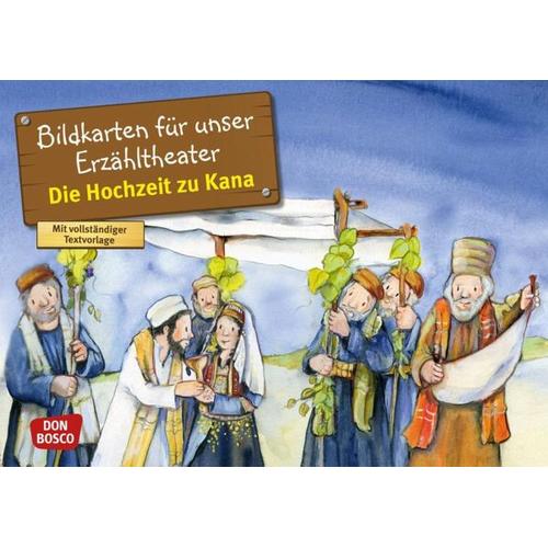 Die Hochzeit zu Kana. Kamishibai Bildkartenset. – Martina Groß